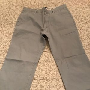 Gray Banana Republic boot fit chino 35/30